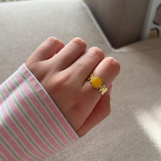 BAGUE RIO JAUNE