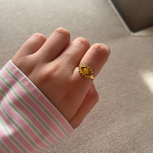 BAGUE AIN JAUNE