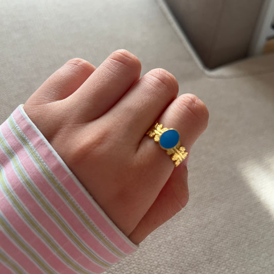 BAGUE RIO BLEU