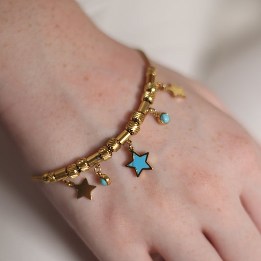 BRACELET BLUE STARS