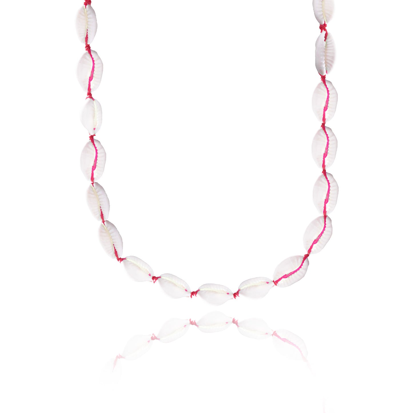 COLLIER SHELL - FUSHIA